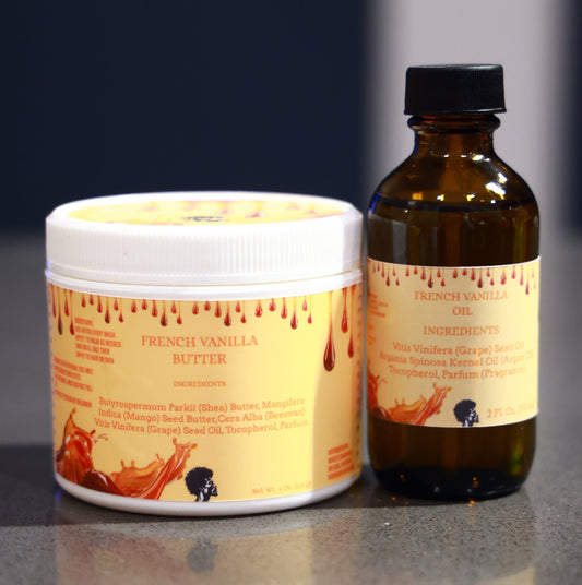 French Vanilla Butter & Oil Duo